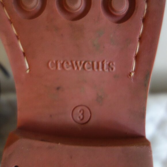 J CREW CREWCUTS Navy Blue Suede Oxford Shoes – Boys Sz 3 - Picture 8 of 8